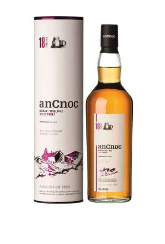 anCnoc 18 Year Old Highland Single Malt Scotch Whisky, 70 cl - £82.65 @ Amazon