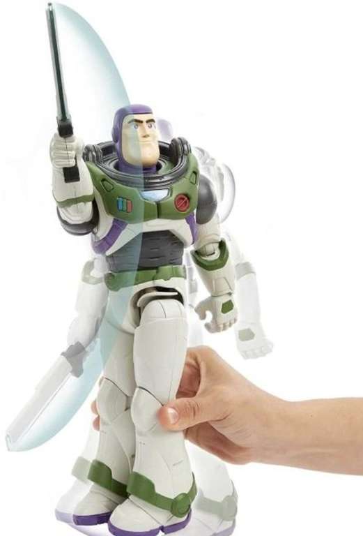 Disney Pixar Laser Blade Talking Buzz Lightyear 11.5" Figure - With Lights & Motion Extra Saving w/ Code - free delivery orders over £9.99
