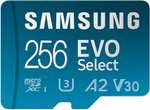 Samsung EVO Select microsdxc card - 256GB (£17.99) / 512GB (£37.99) / 128GB (£10.99) @ Amazon