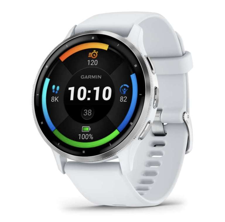 Garmin Venu 3s Smart watch with White Strap