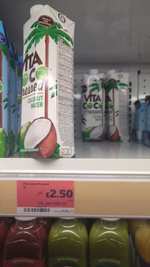 VITA Coco pressed coconut water 1L at Sainsbury's Southend