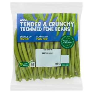 ASDA Tender & Crunchy Trimmed Fine Beans 180g