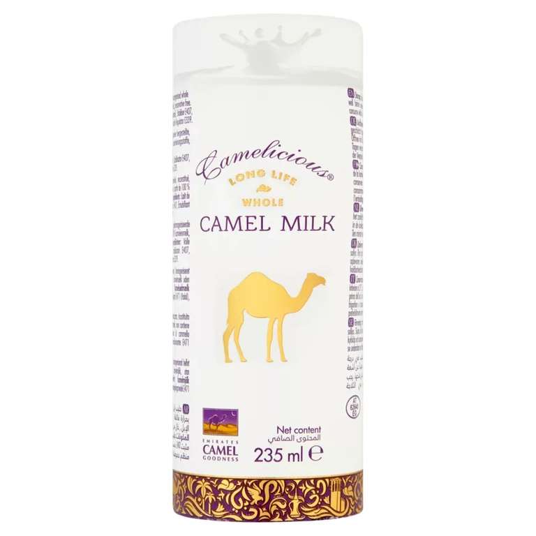 Camelicious Long Life Whole Camel Milk 235ml