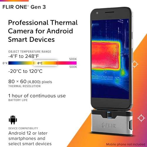Flir one Android USB-C | Thermal Imaging Camera for Android - used like new from Amazon Warehouse