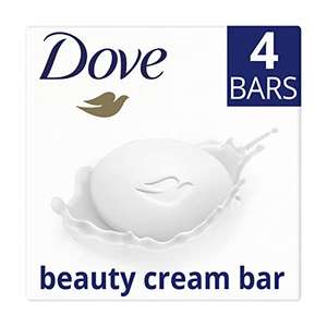 Dove Original with ¼ moisturising cream Beauty Bar soap 4 x 90g - £2 @ Amazon