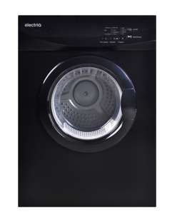 electriQ Freestanding 7kg Vented Tumble Dryer - Black £175.98 with code + £9.99 delivery @ Appliances Direct
