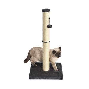 Amazon Basics Medium Cat Scratching Post, 40.01 x 40.01 x 80.01 cm, Grey