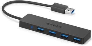 Refurbished Anker 4-Port USB 3.0 Data Hub Adapter Multi Splitter Expansion for Macbook PC with code. Sold by Anker Refurbished Shop