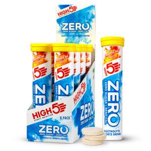 HIGH5 ZERO Electrolyte Tablets | Hydration Tablets Enhanced with Vitamin C | 0 Calories & Sugar Free | Boost Hydration, Performance & Wellne