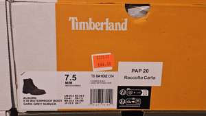 Timberland alburn 6 inch waterproof boot olive/dark grey/dark brown in-store Bridgend outlet store