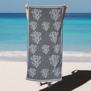 Large Cotton Coral Beach Towel 3 for 2