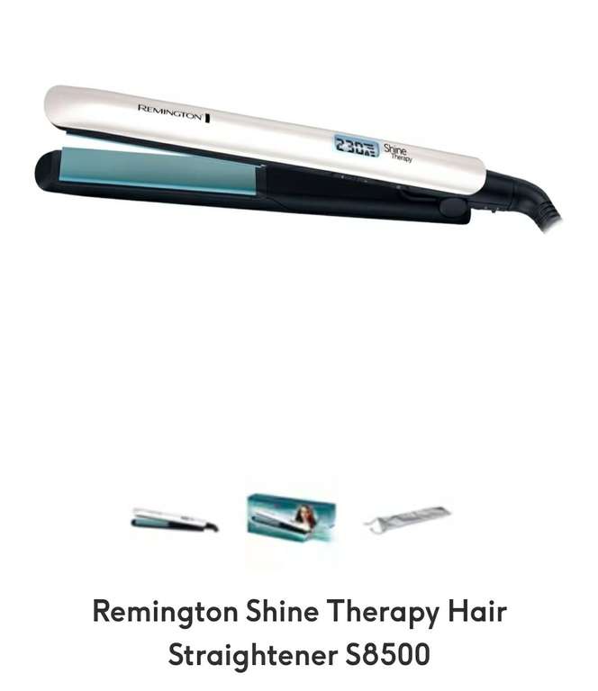 Remington Shine Therapy Hair Straightener S8500 - £29.99 delivered @ Boots