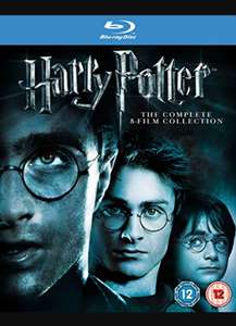 Harry Potter - Complete 8-Film Collection Blu-ray (used) with code