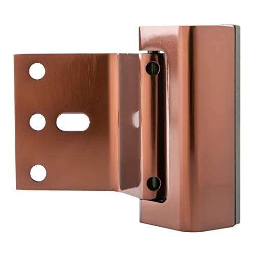 Amazon Basics Door Reinforcement Lock - 2-Pack, Oil Rubbed Bronze - £5.88 @ Amazon