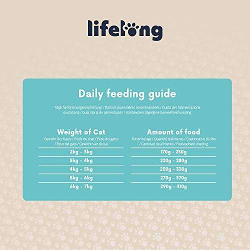 Lifelong Cat Food, Paté Mixed, 100g, Pack of 32 - £5.60 ( voucher+15% S&S )