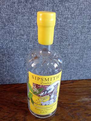Sipsmiths lemon drizzle gin 70cl in Cleethorpes