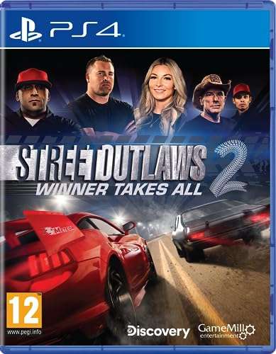 Street Outlaws 2, Sony PlayStation 4 (PS4) Game