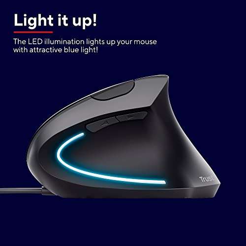 Trust Verto Wired Ergonomic Mouse £9.99 @ Amazon