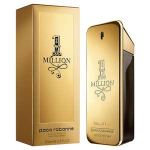 Paco Rabanne 1 Million Eau De Toilette 200ml Spray - £85.28 With Code + Free Gift + Free Delivery - @ The Fragrance Shop