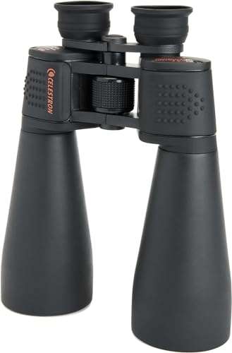Celestron 71008 SkyMaster 25x70mm Porro Prism Binoculars with Multi-Coated Lens, BaK-4 Prism Glass and Carry Case, Black
