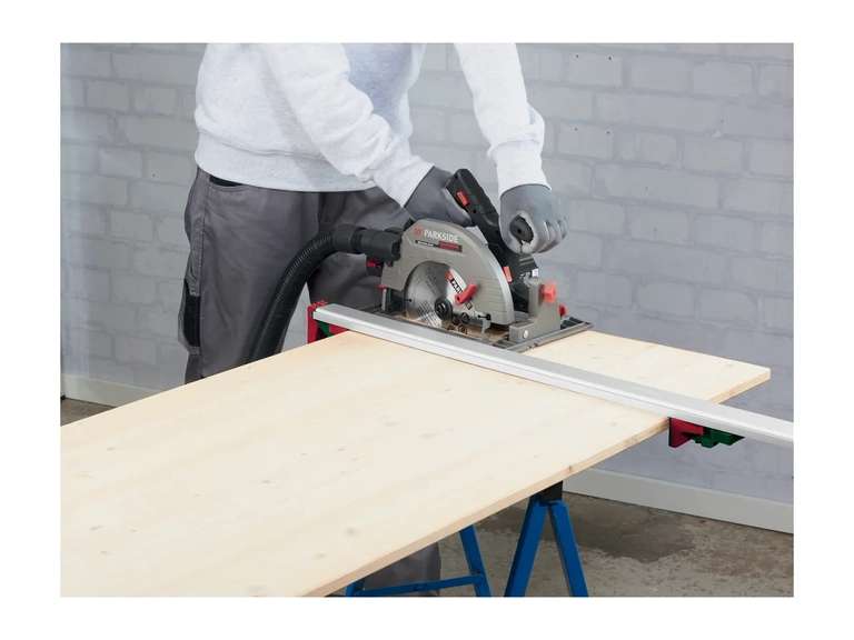 Parkside Clamp & Sawing Guide Rail