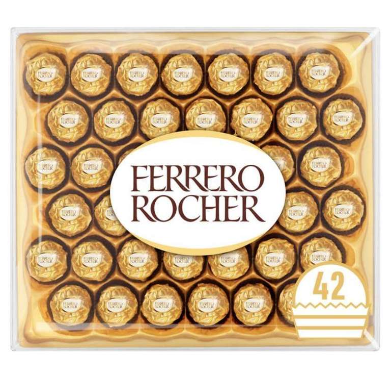Ferrero Rocher 42 pack £5.25 instore @ Morrisons in Johnstone