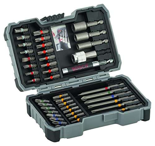 Bosch Professional Extra Hard Screwdriver Bit and Nutsetter Set, 43-Piece - £15.95 @ Amazon