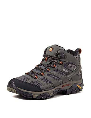 Merrell Men's Moab 2 Mid Gtx High Rise Hiking Shoes Beluga - £78.50 @ Amazon