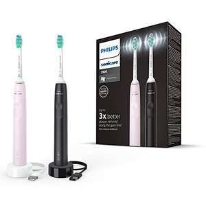 Philips Sonicare 3100 Series Sonic Electric Toothbrush (Dual Pack)