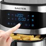 Salter EK4628 XXL 8L Air Fryer, 60-Minute Timer, 8 Presets, 1800W