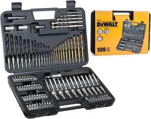 Dewalt DT0109 109 Piece Screwdriver and Drillbit Set for Metal, Wood & Masonry - £18.55 with code (UK Mainland) @ DVS Power Tools
