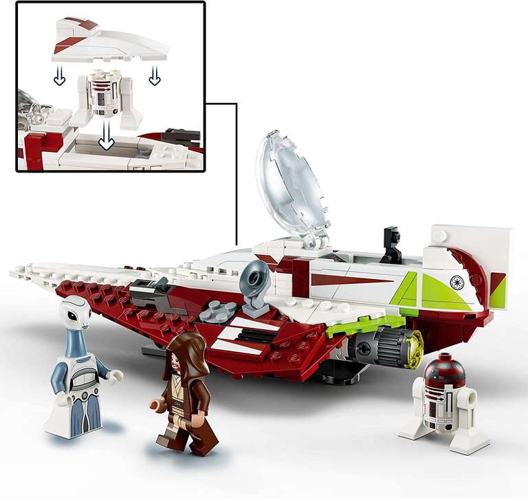 LEGO 75333 Star Wars Obi-Wan Kenobi’s Jedi Starfighter £21.35 @ Amazon