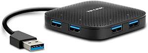 TP-Link USB 3.0 4 Port Portable Data Hub for Mac, iMac, MacBook Pro Air, Ultrabooks, Windows 8 Tablet and Any PC (UH400), £9.89 @ Amazon