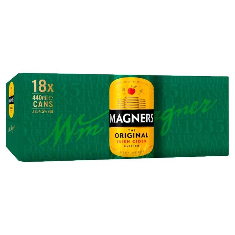 3 for £30 | Online Exclusive | 18 Offers e.g Magners Original 18x440 | Carlsberg 18x440 | Cruzcampo 10x440 | Estrella Galicia 10x440 & More