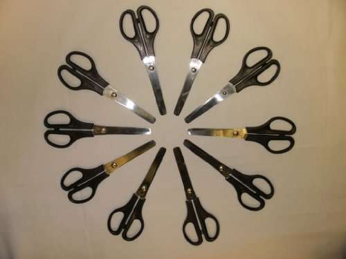 5 Star Scissors 140mm Black (1 Pack) - 69p @ Amazon