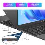 TECLAST Laptop 15.6 Inch 8GB DDR4 256GB SSD, Intel Celeron N4120 Windows 11 w/voucher