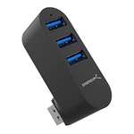 SABRENT USB hub 3.0, USB adapter, rotatable 90°/180° USB Splitter - Sold by Store4PC-UK