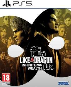 Like A Dragon: Infinite Wealth (PS5 / Xbox One & Xbox Series X) - PEGI 18 - Free Click & Collect