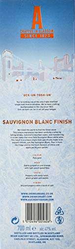Auchentoshan Sauvignon Blanc, Single Malt Scotch Whisky, Finished in White Wine Casks, 70cl - Exclusive to Amazon, £20.66 @ Amazon