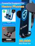 TOPK Car Phone Holder, 2023 Upgraded Strong Sticky Gel Pad £4.99 with Voucher @ Dispatches from Amazon Sold by TOPKDirect