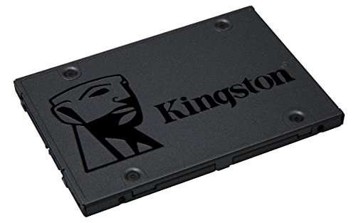 480GB - Kingston A400 2.5" SATA III Solid State Drive - 500MB/s, 3D TLC - £20.97 / 240GB - £14.97 @ Amazon