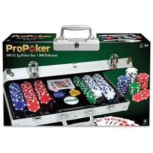 ProPoker 300 Piece Poker Set - £14.99 (Click & Collect) @ Smyths