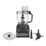 Ninja Food Processor with 4 Automatic Programs and 3 Manual Speeds, 2.1L Bowl, 850W, Dishwasher Safe Parts, Black BN650UK