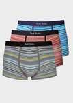3 Pack - Paul Smith 'Signature Stripe' Low-Rise Boxer Briefs (S-XL) - £18 With Code + Free Delivery @ Paul Smith