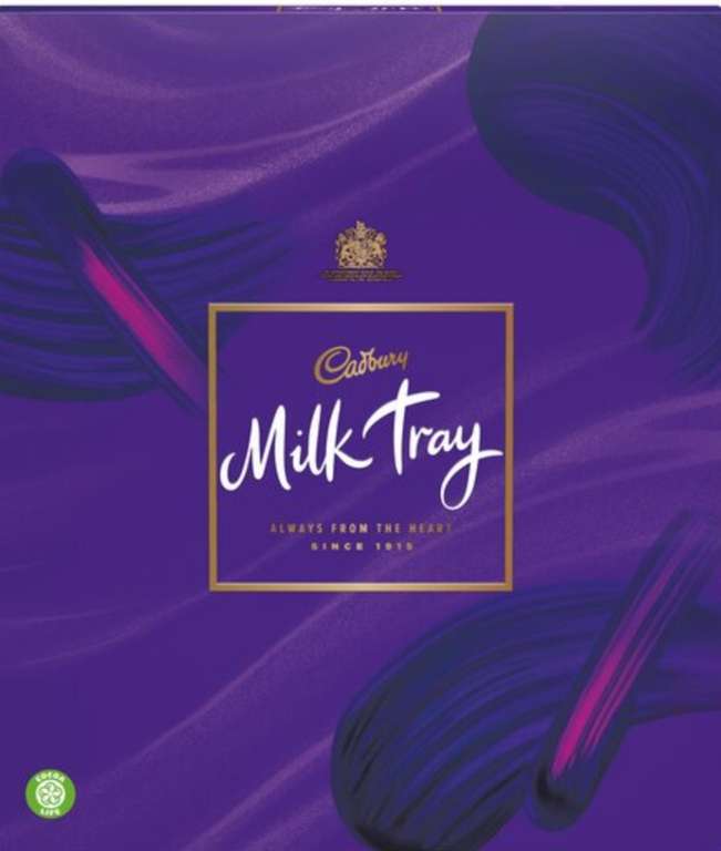 Cadbury Milk Tray Boxed Chocolates 360G £2 Clubcard Price @ Tesco