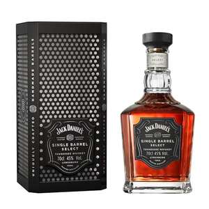 Jack Daniel's Single Barrel Select Whiskey Gift Tin with Stones, 70cl