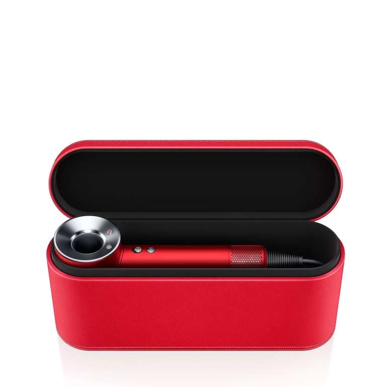 Dyson Red Supersonic Hair Dryer with Case - £259.96 (+£5 off for new customers with code) @ QVC