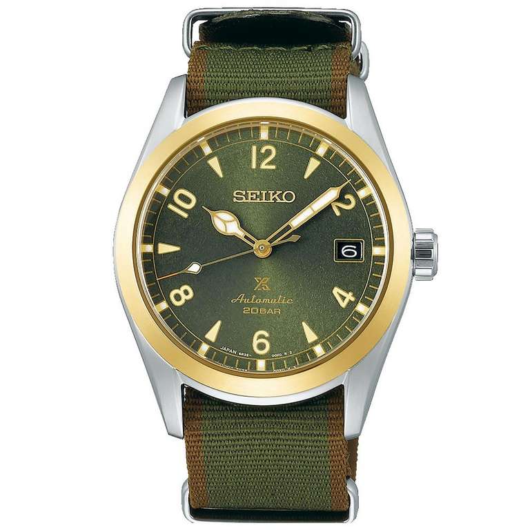 Seiko Prospex Alpinist Gents Watch SPB212J1 with 6R35 for £379 with Code from the Watch Hut