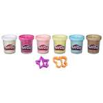 Play-Doh Confetti Collection, 6 Pack of 2-Ounce Cans, Kids Toys, Party Favors