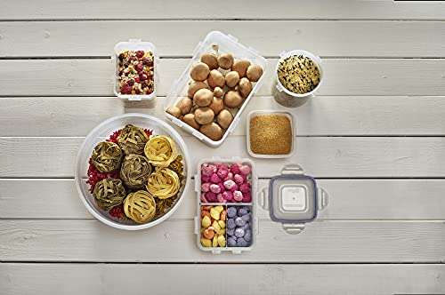Lock & Lock 5-Piece Square Multi-Functional Food Container Set - £13 @ Amazon